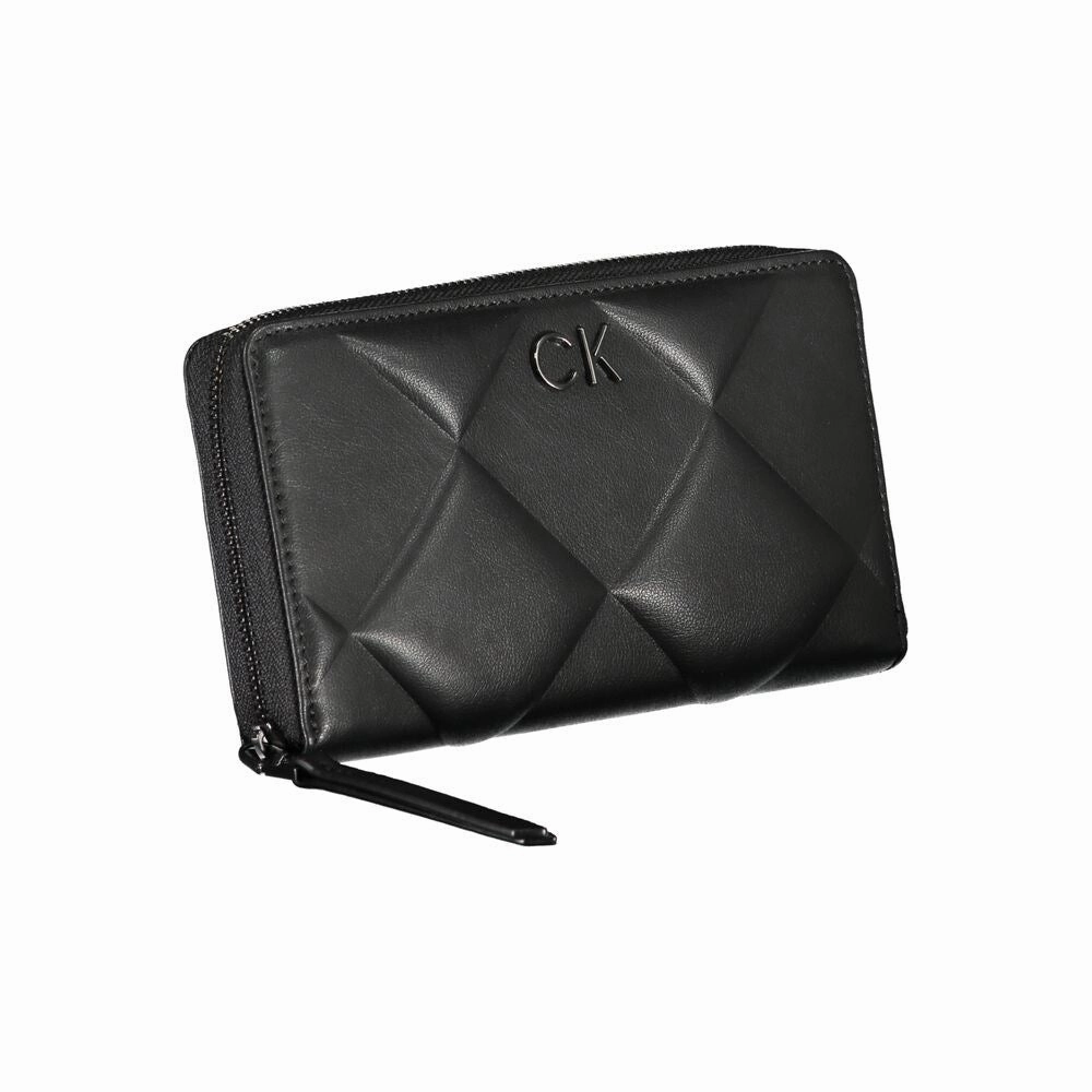 Calvin Klein Sleek Black RFID Blocking Wallet - Chic Women's Accessory