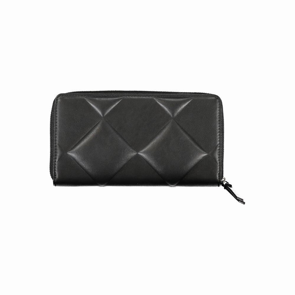 Calvin Klein Sleek Black RFID Blocking Wallet - Chic Women's Accessory