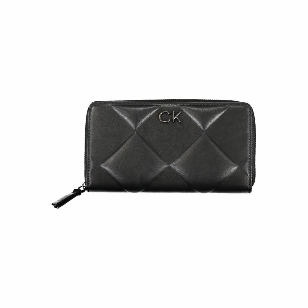 Calvin Klein Sleek Black RFID Blocking Wallet - Chic Women's Accessory