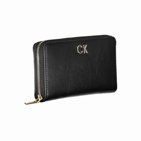 Calvin Klein Sleek RFID-Safe Wallet with Chic Women's Contrasts