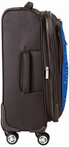 Calvin Klein Tremont 21" Upright Carry-on Suitcase, Blue