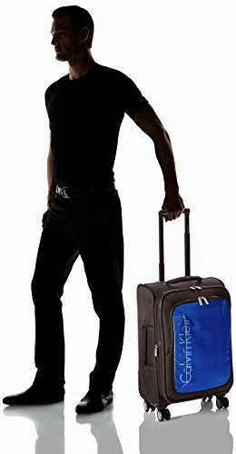 Calvin Klein Tremont 21" Upright Carry-on Suitcase, Blue