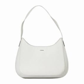 Calvin Klein White Polyester Women Women's Handbag