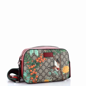 Camera Shoulder Bag Tian Print GG Coated Canvas Medium