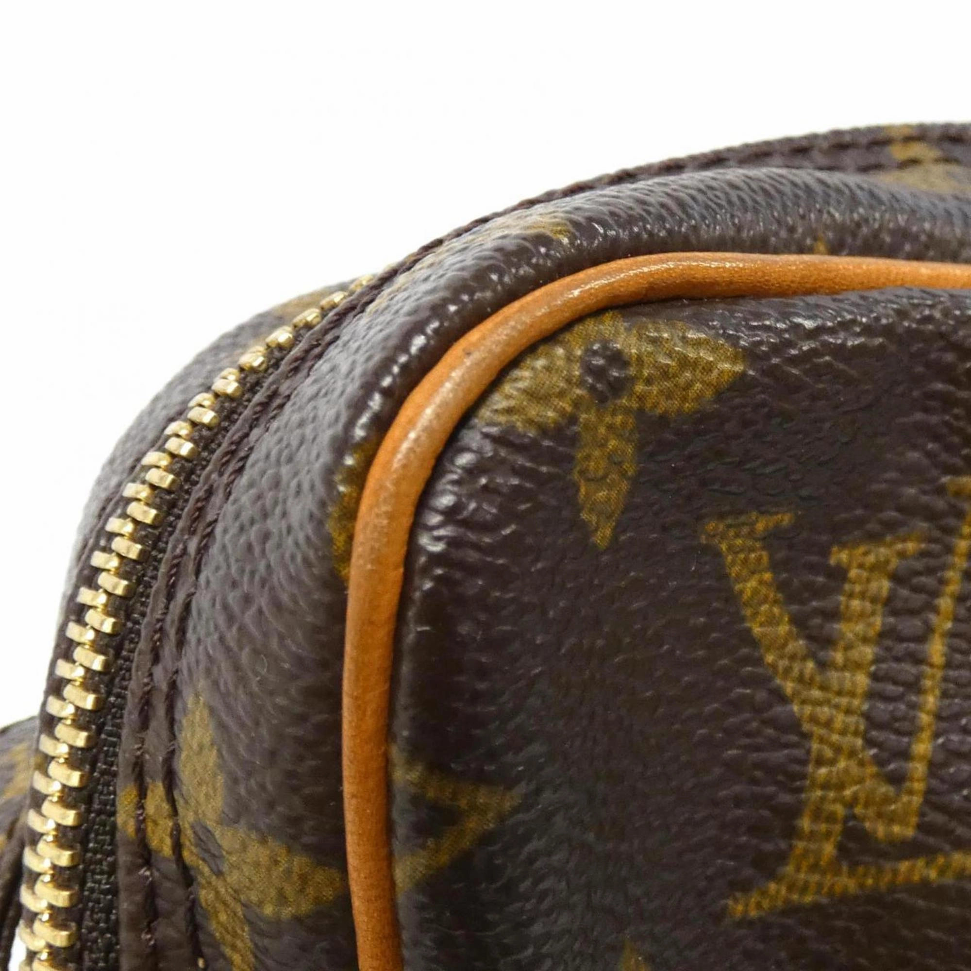 Canvas Crossbody Bag with Dust Bag and Metal Fittings