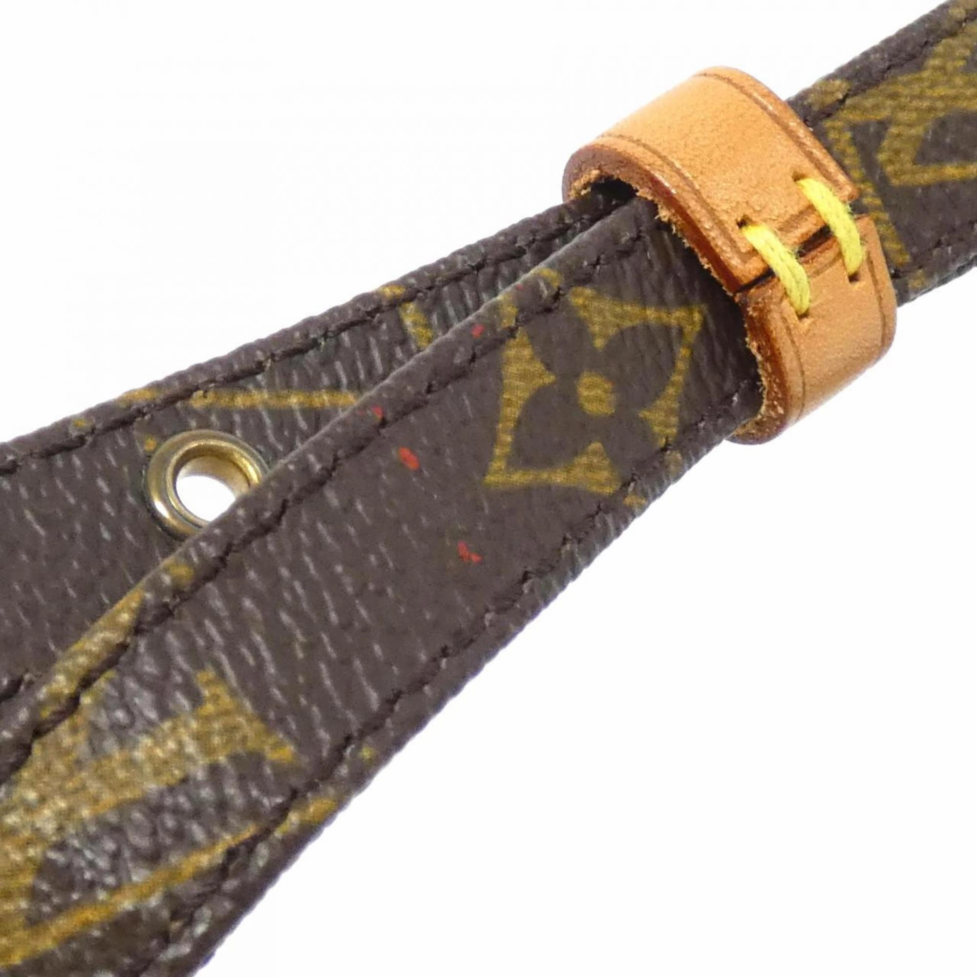 Canvas Crossbody Bag with Dust Bag and Metal Fittings