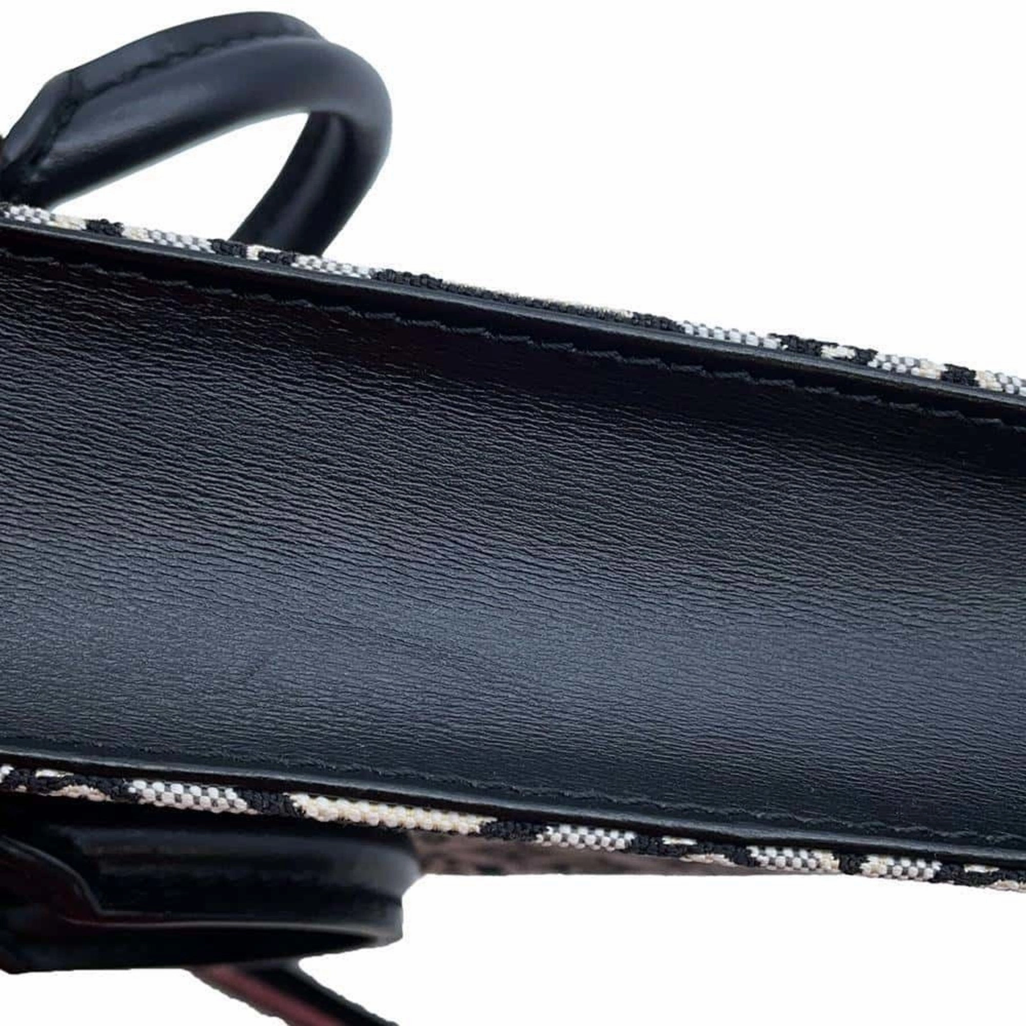 Canvas Sac Plat with Dust Bag and Shoulder Strap