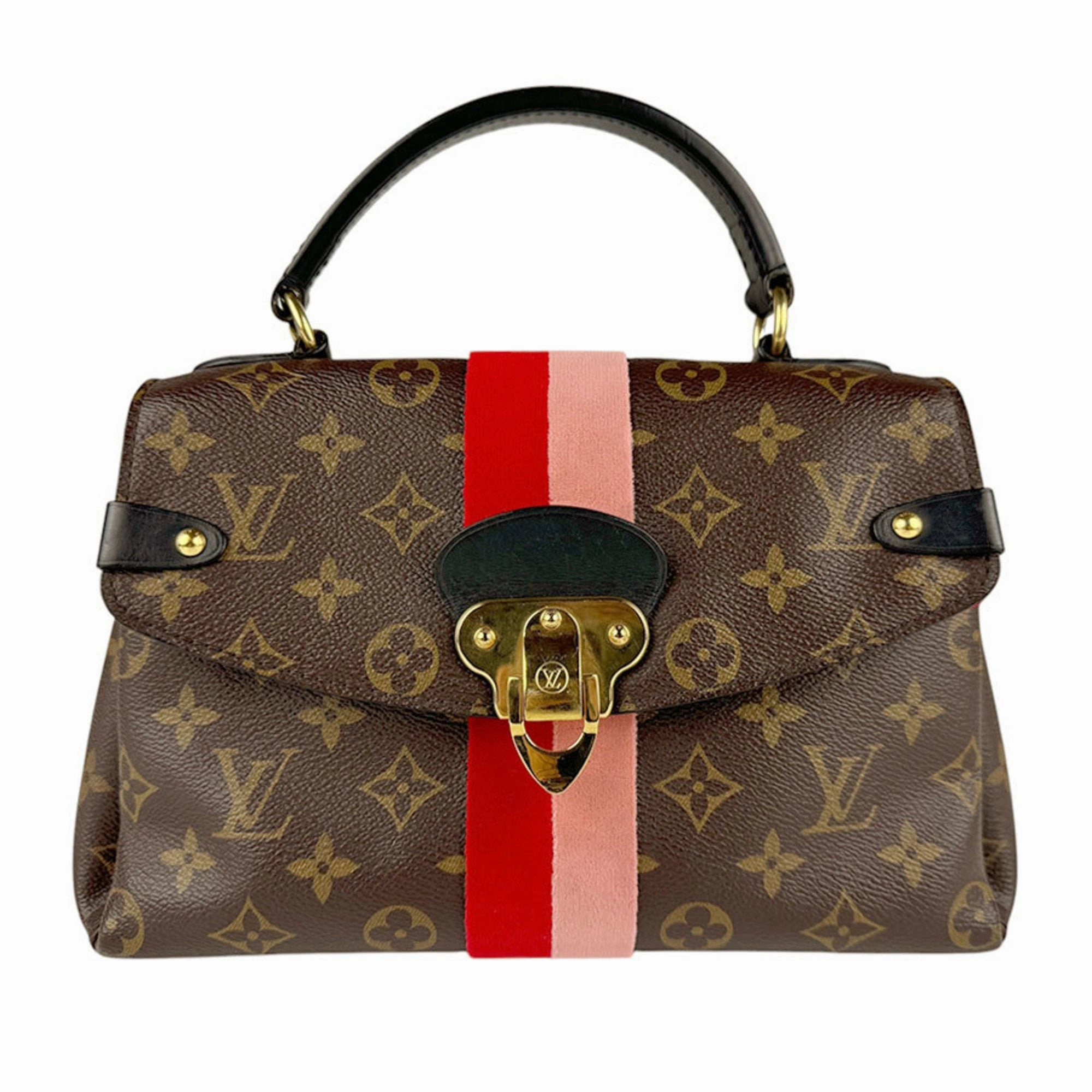 Canvas Shoulder Bag with Adjustable Strap and Metal Fittings