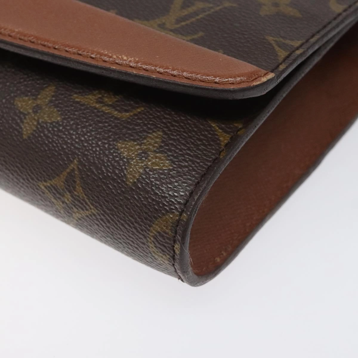 Canvas Shoulder Bag with Strap and Metal Fittings