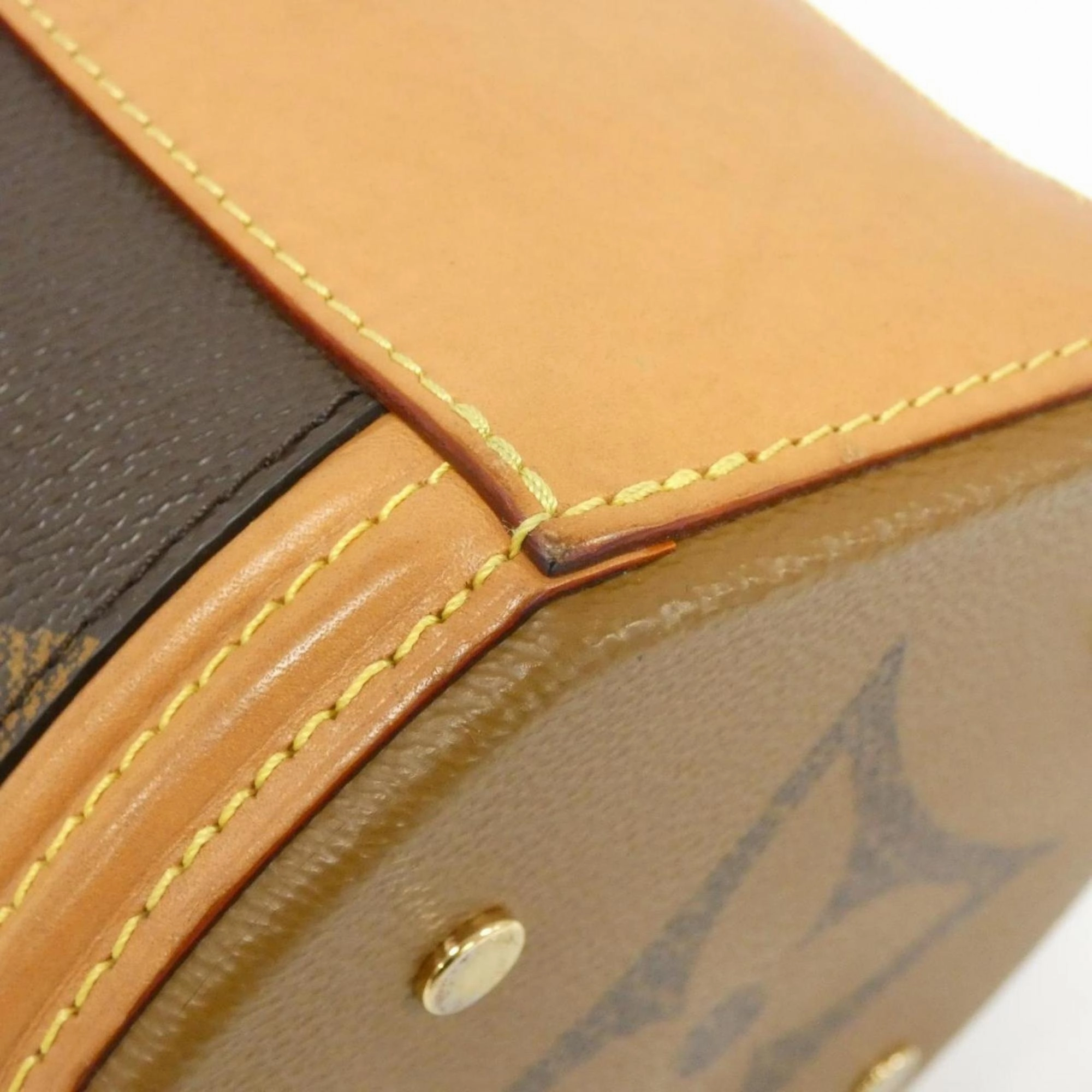 Canvas Shoulder Strap Bag with Slightly Rubbed Corners