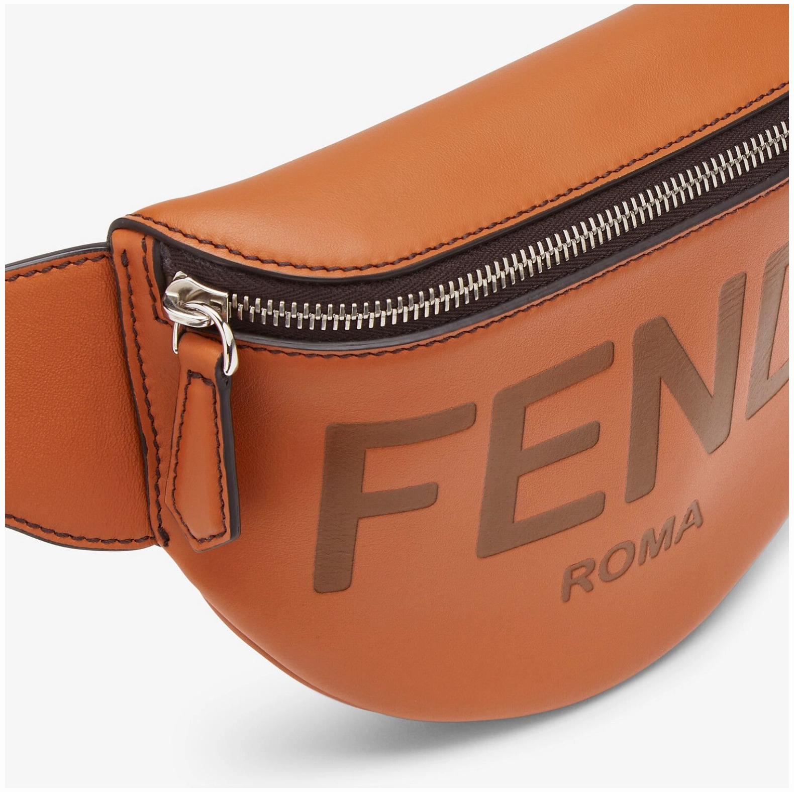 Caramel Leather Belt Bag