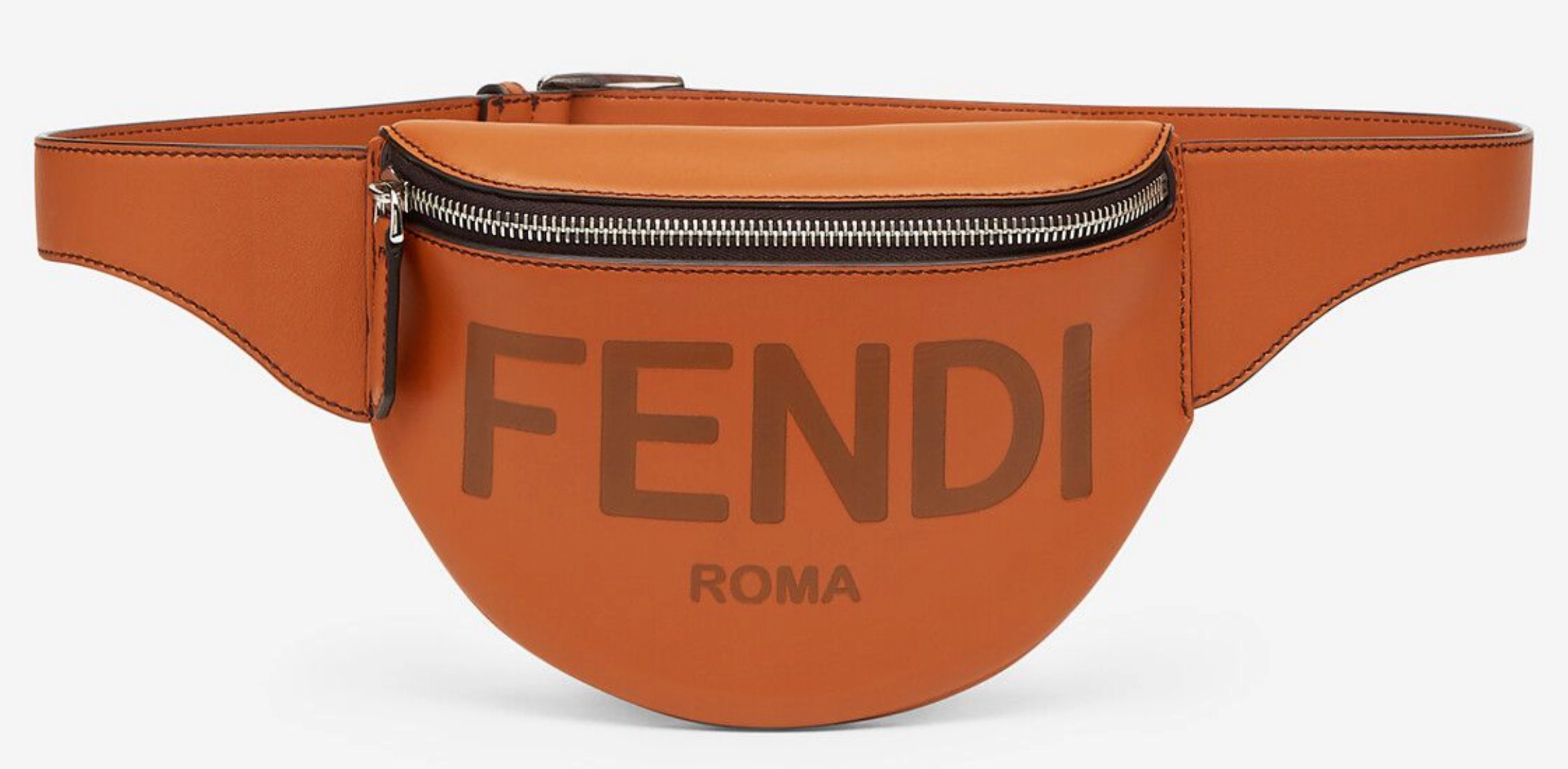 Caramel Leather Belt Bag