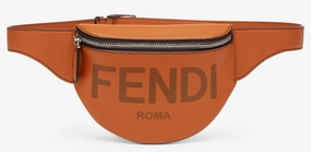 Caramel Leather Belt Bag