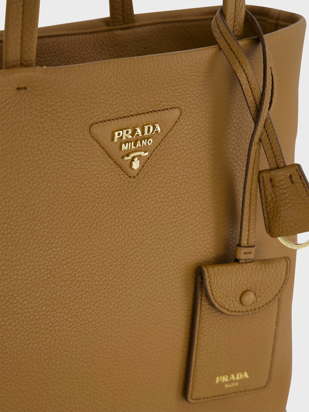 Caramel Soft Leather Shopping Bag