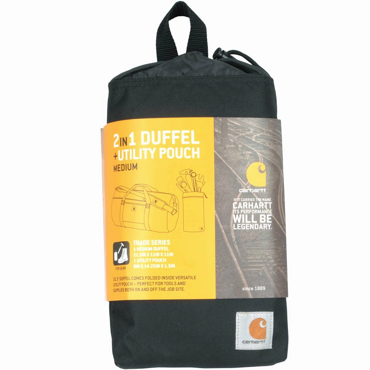 Carhartt Trade Series Medium Duffel W/Utility Pouch