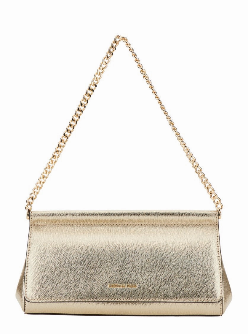 Carmine' Gold Colored Shoulder Bag