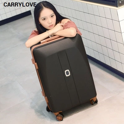 Carrylove Fashion Luggage Series 20/22/24/26 Inch Size Noble Pc Rolling Luggage Spinner Brand