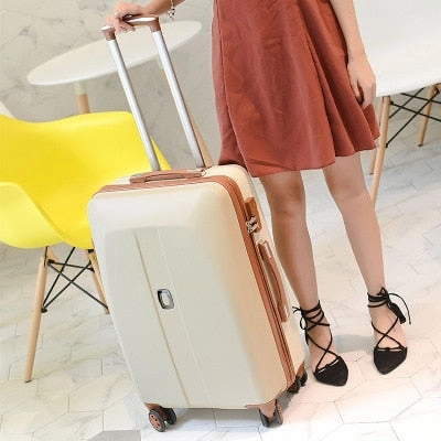 Carrylove Fashion Luggage Series 20/22/24/26 Inch Size Noble Pc Rolling Luggage Spinner Brand