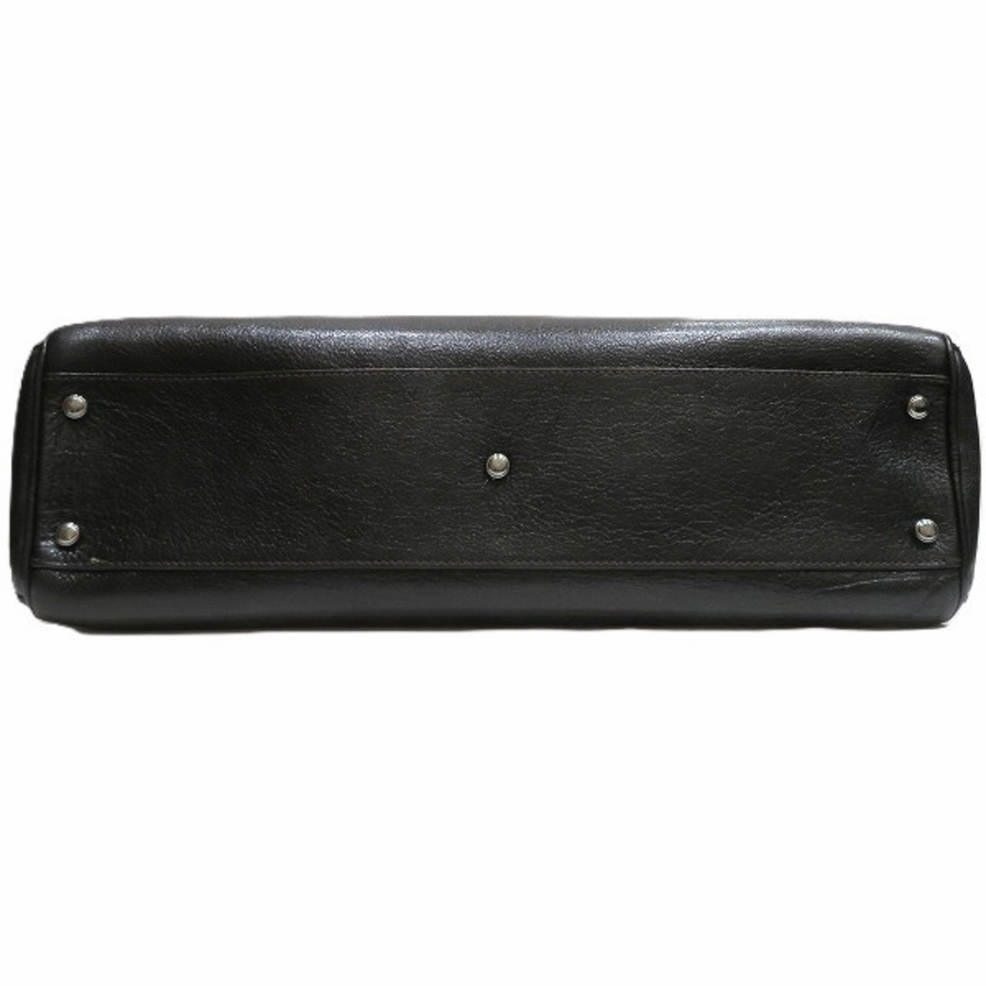 Cartier Leather Handbag Shoulder Bag (Pre-Owned)