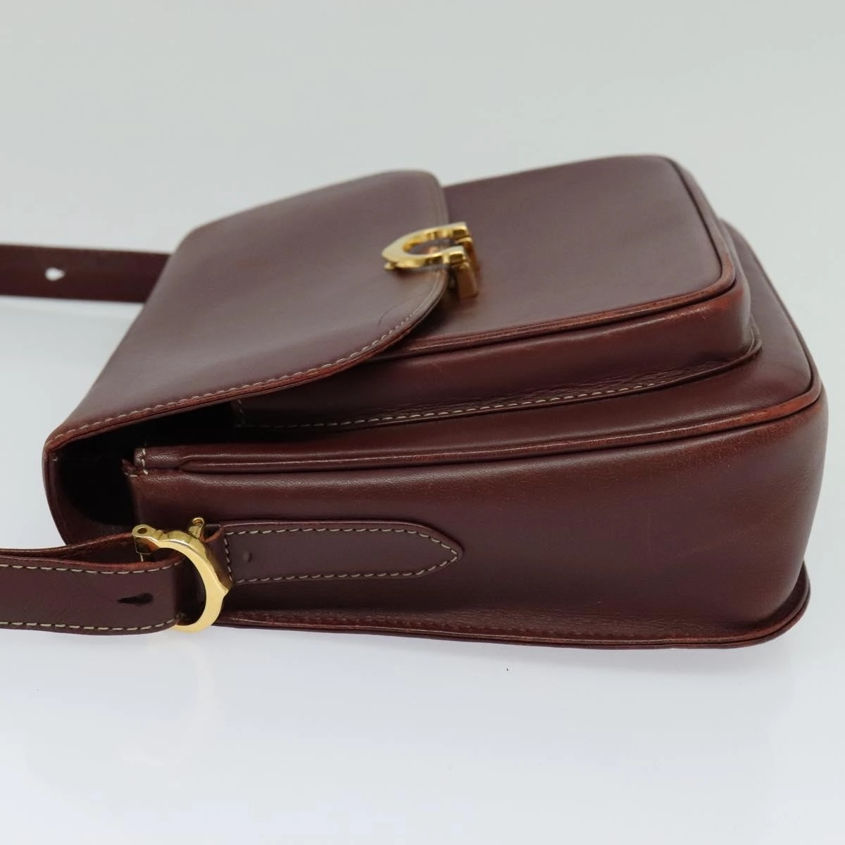 Cartier Must De Cartier Leather Shoulder Bag (Pre-Owned)
