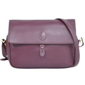Cartier Must De Cartier Leather Shoulder Bag (Pre-Owned)