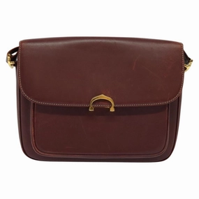 Cartier Must De Cartier Leather Shoulder Bag (Pre-Owned)