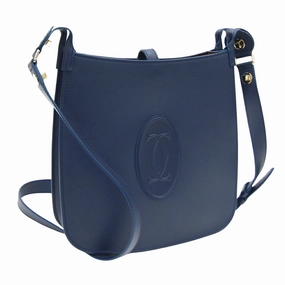 Cartier Must De Cartier Leather Shoulder Bag (Pre-Owned)