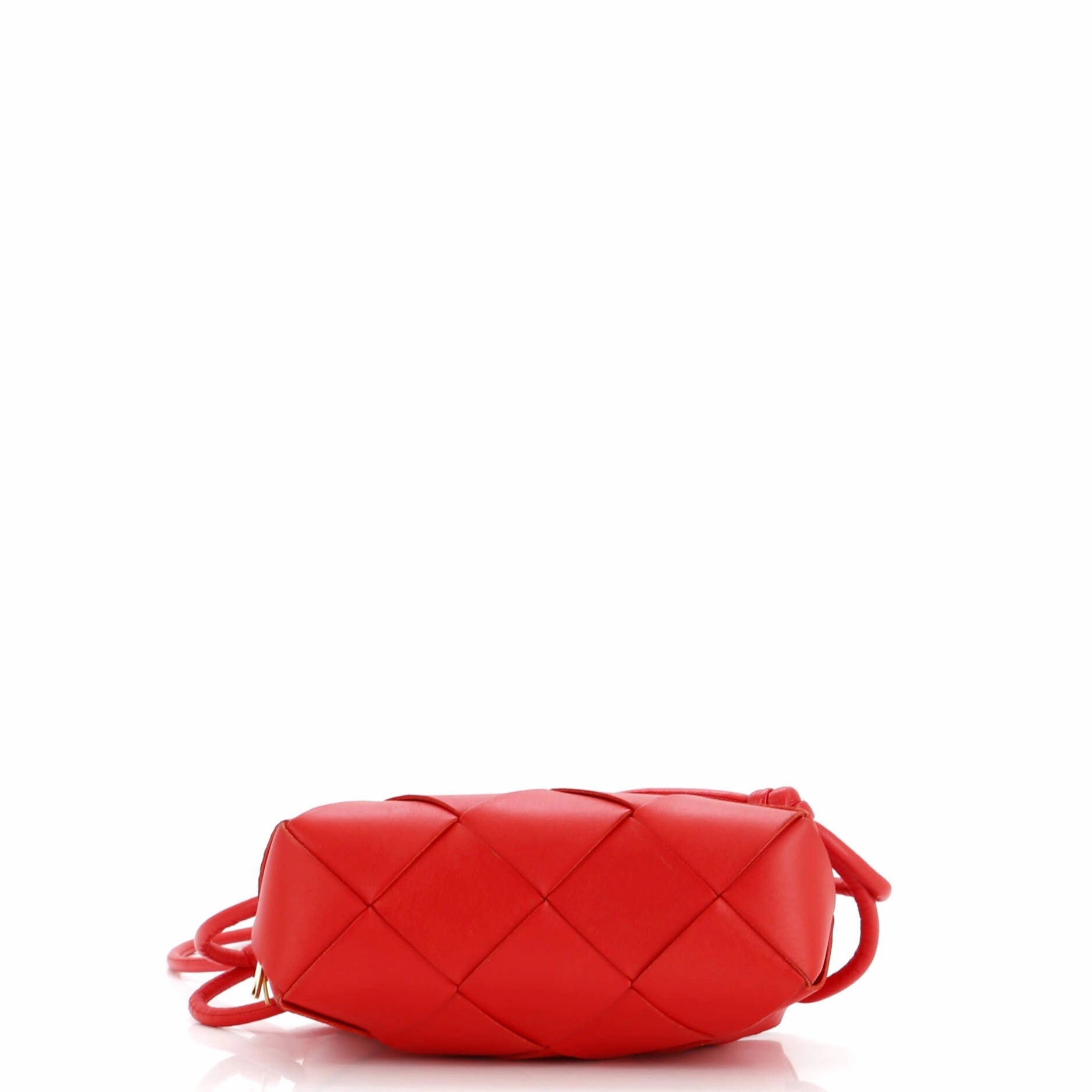 Cassette Camera Crossbody Bag Maxi Intrecciato Leather Small