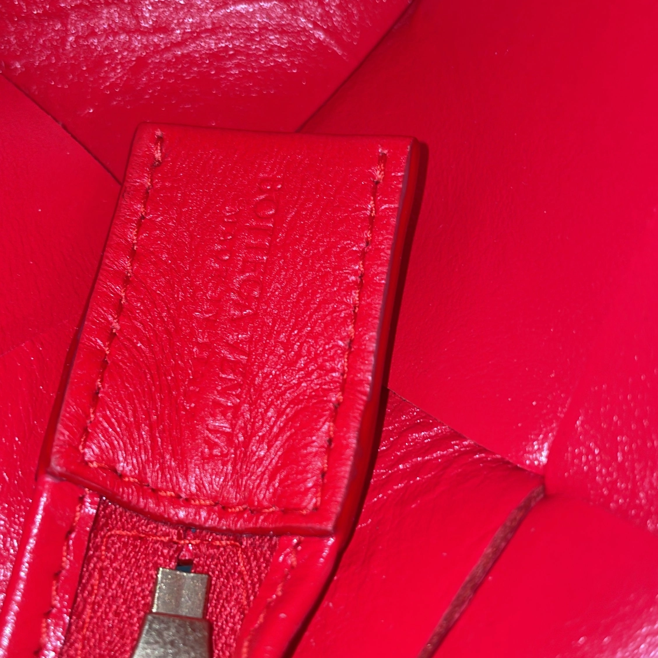 Cassette Camera Crossbody Bag Maxi Intrecciato Leather Small