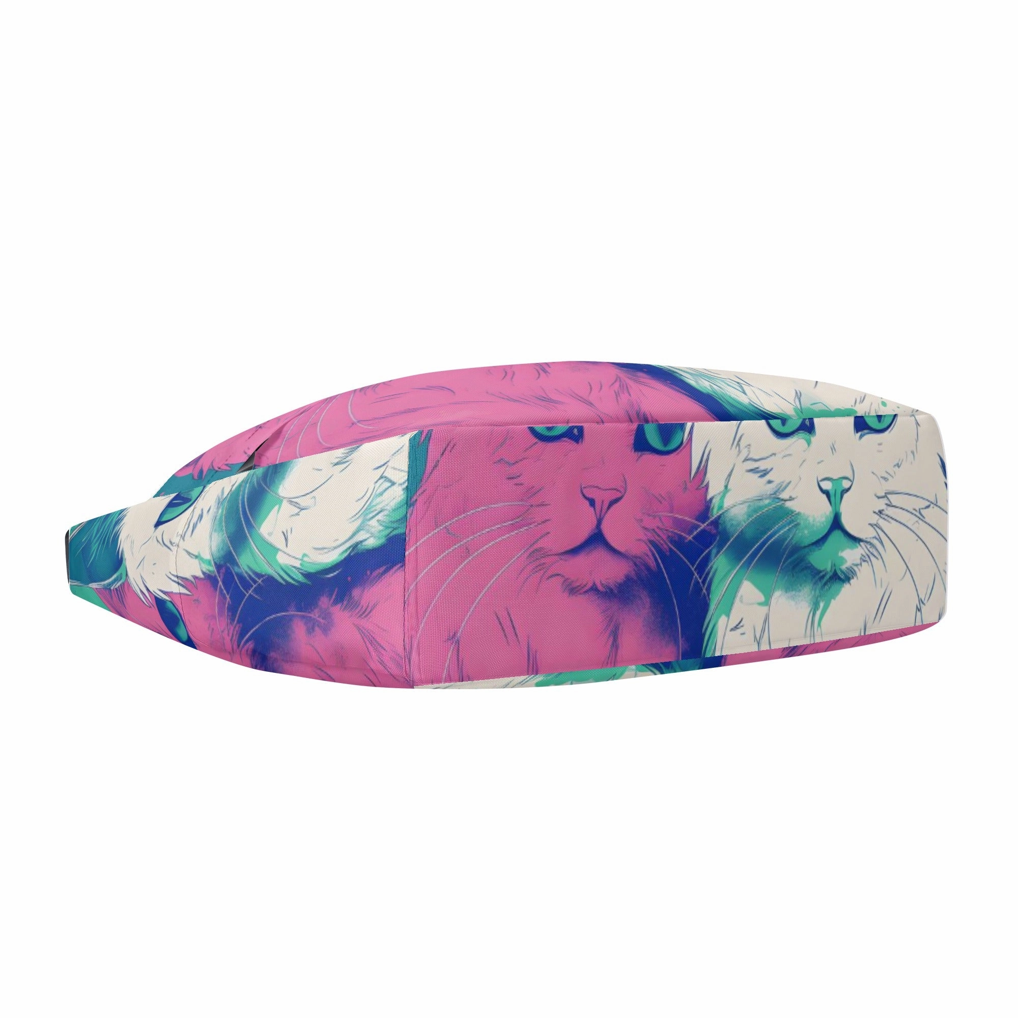 Cat Print  Journey Laptop Messenger & Shoulder Bag