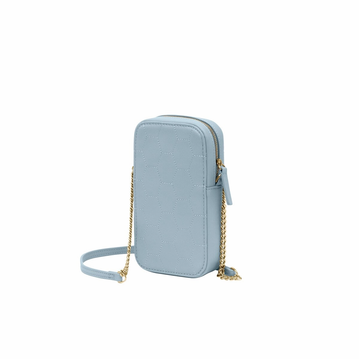 Cavalli Class PALERMO Light Blue Small Phone Holder Crossbody bag for womens