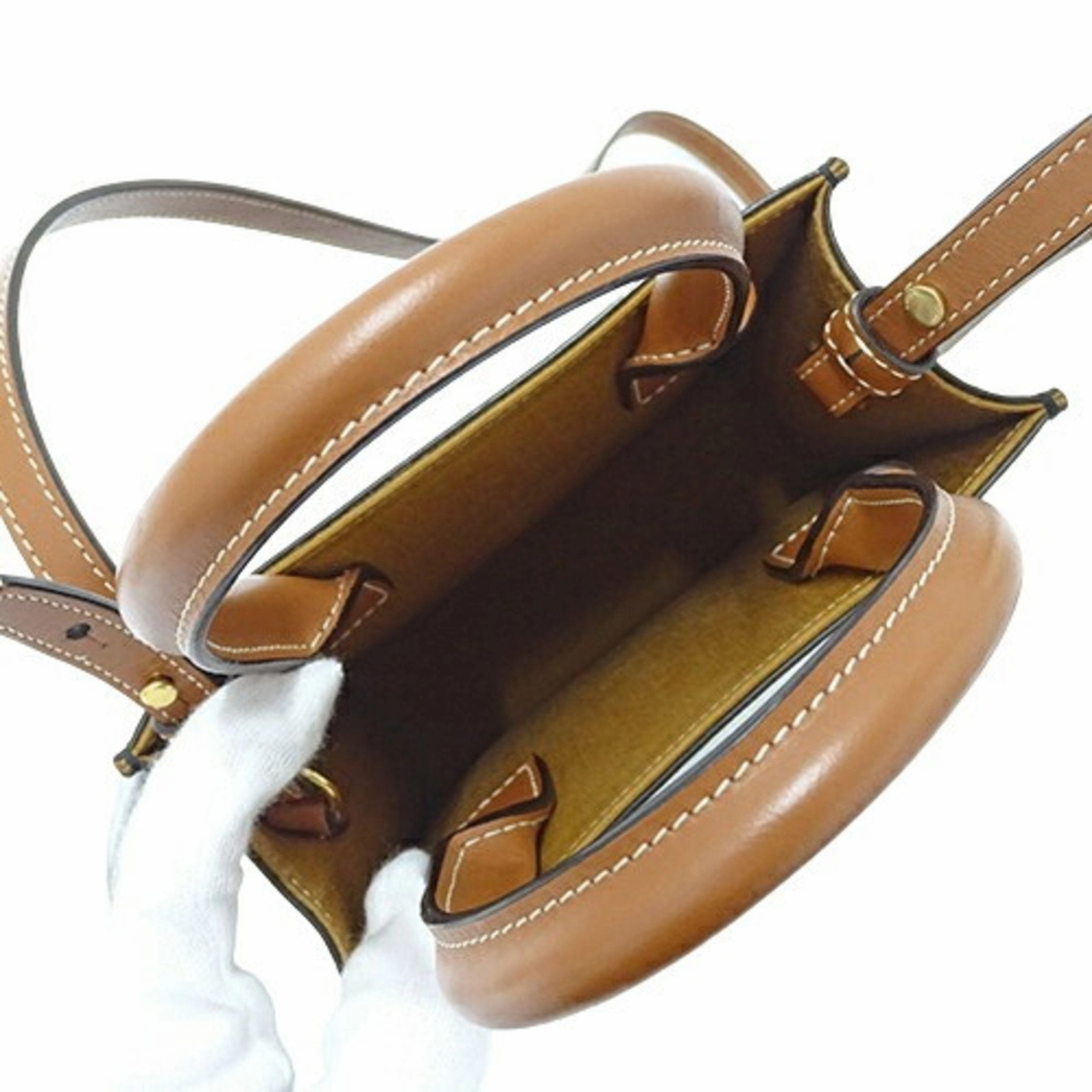 Celine Canvas Handbag Shoulder Bag (Pre-Owned)