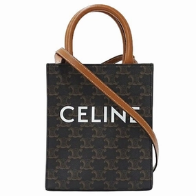 Celine Canvas Handbag Shoulder Bag (Pre-Owned)