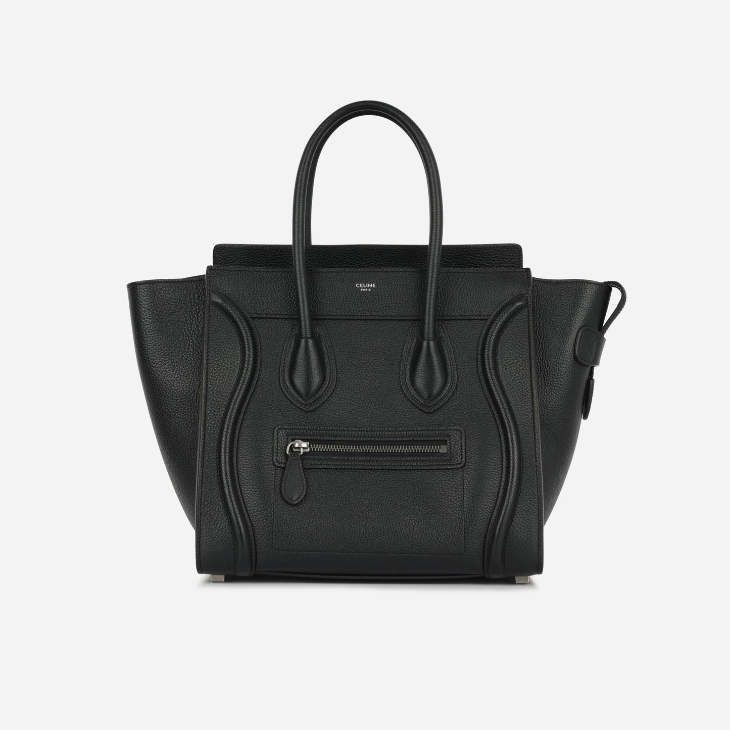 Celine Celine - Micro Luggage Tote - Black Calfskin SHW - Pre-Loved