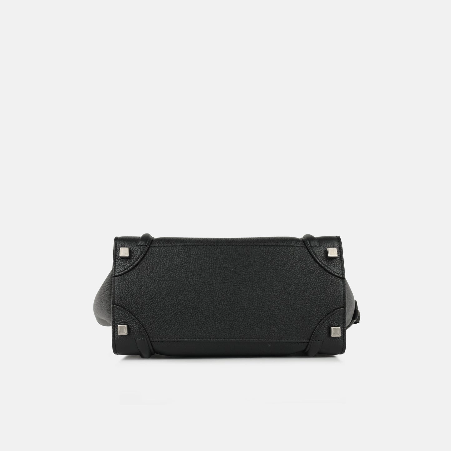 Celine Celine - Micro Luggage Tote - Black Calfskin SHW - Pre-Loved