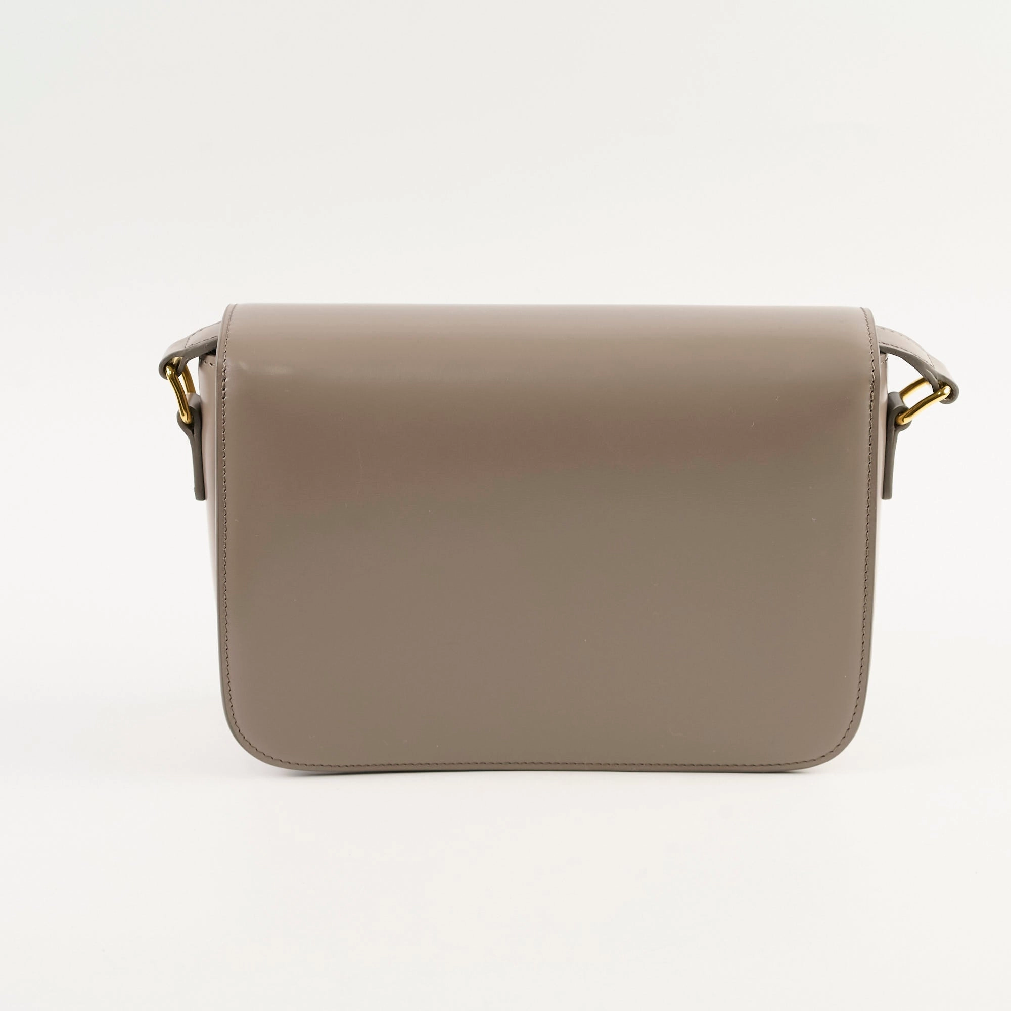 Celine Classique Medium Triomphe Bag Pebble