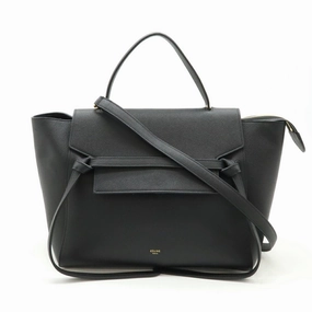 Celine Leather Handbag Shoulder Bag (Pre-Owned)