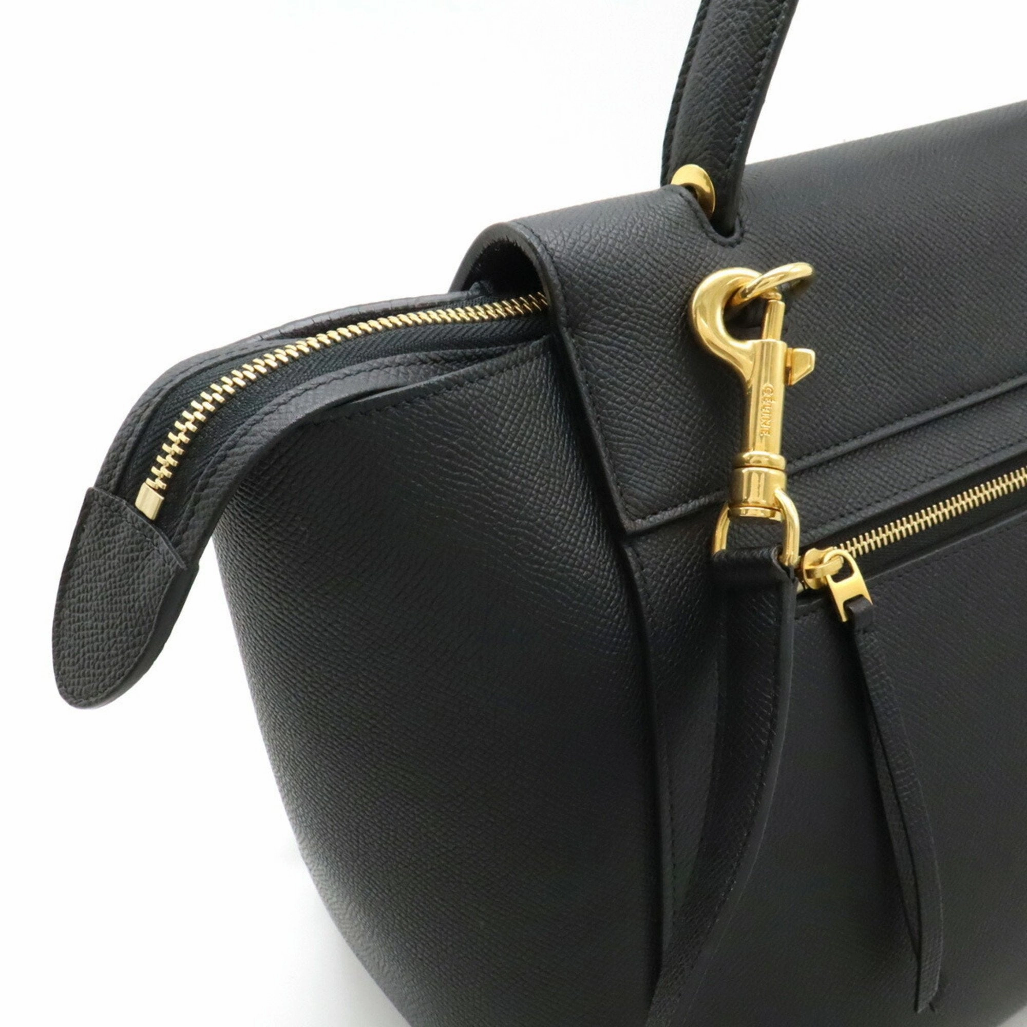 Celine Leather Handbag Shoulder Bag (Pre-Owned)