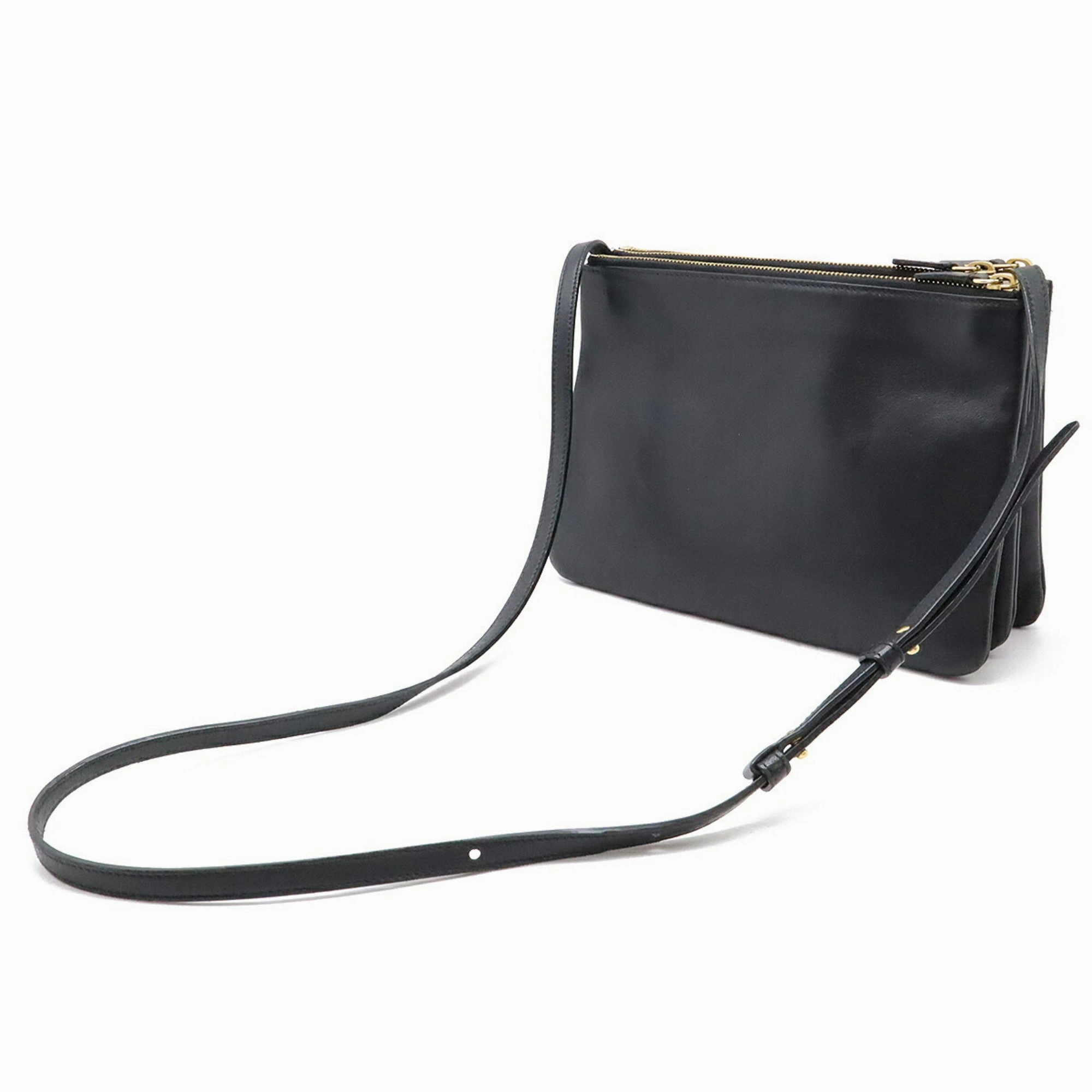 Celine Leather Pochette Shoulder Bag (Pre-Owned)