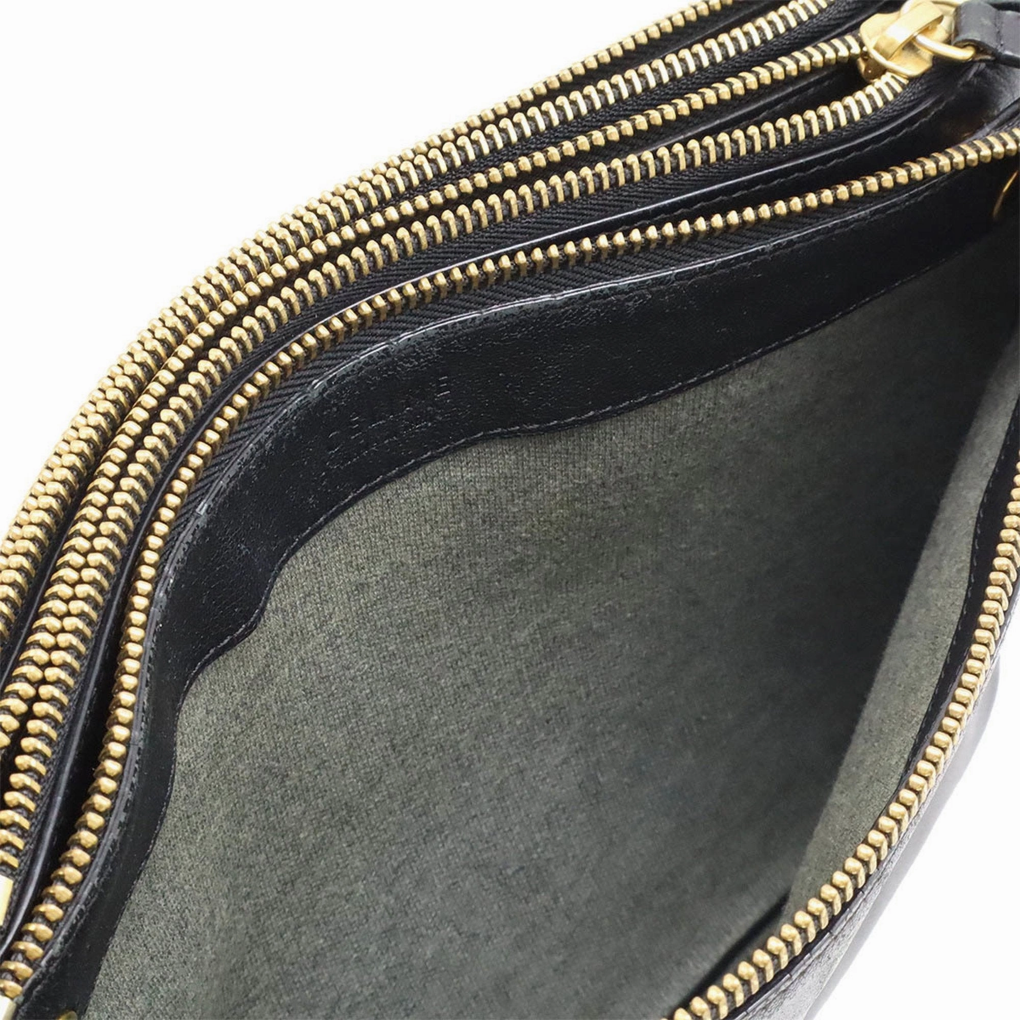 Celine Leather Pochette Shoulder Bag (Pre-Owned)