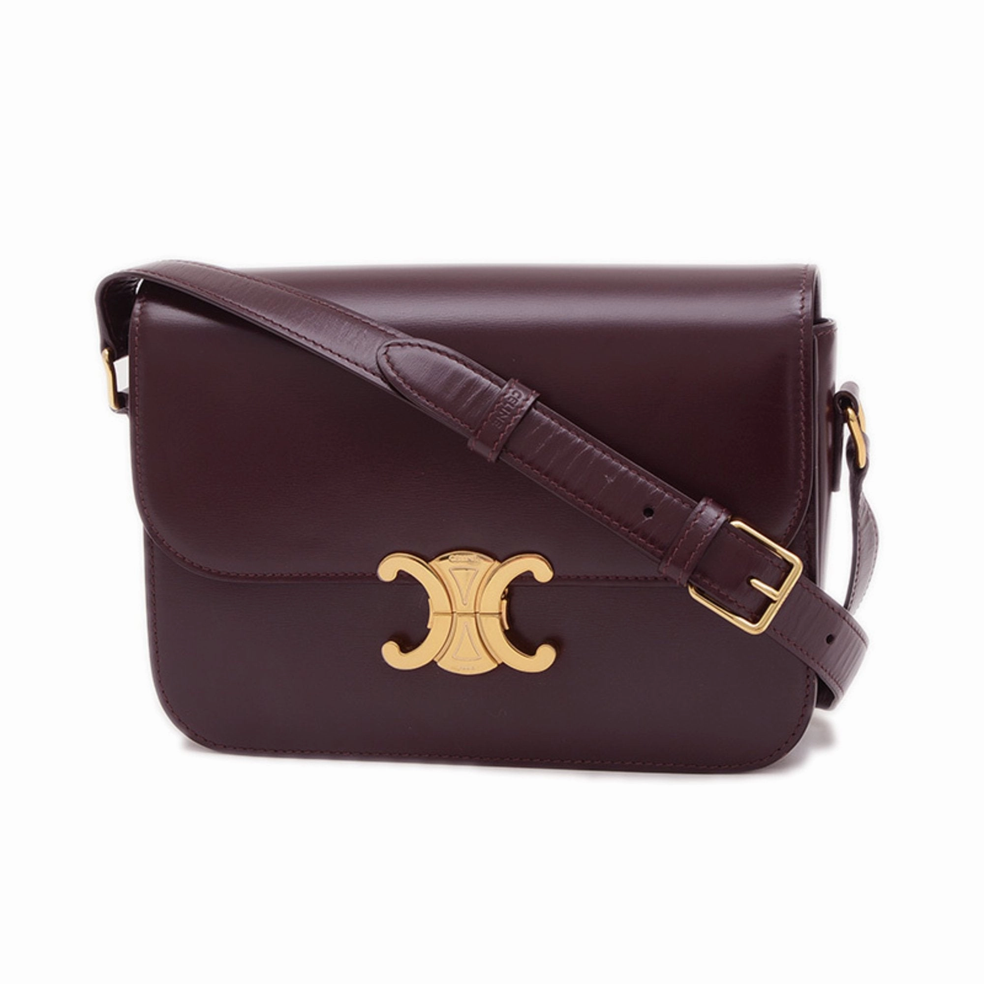 Celine Leather Shoulder Bag (Pre-Owned)