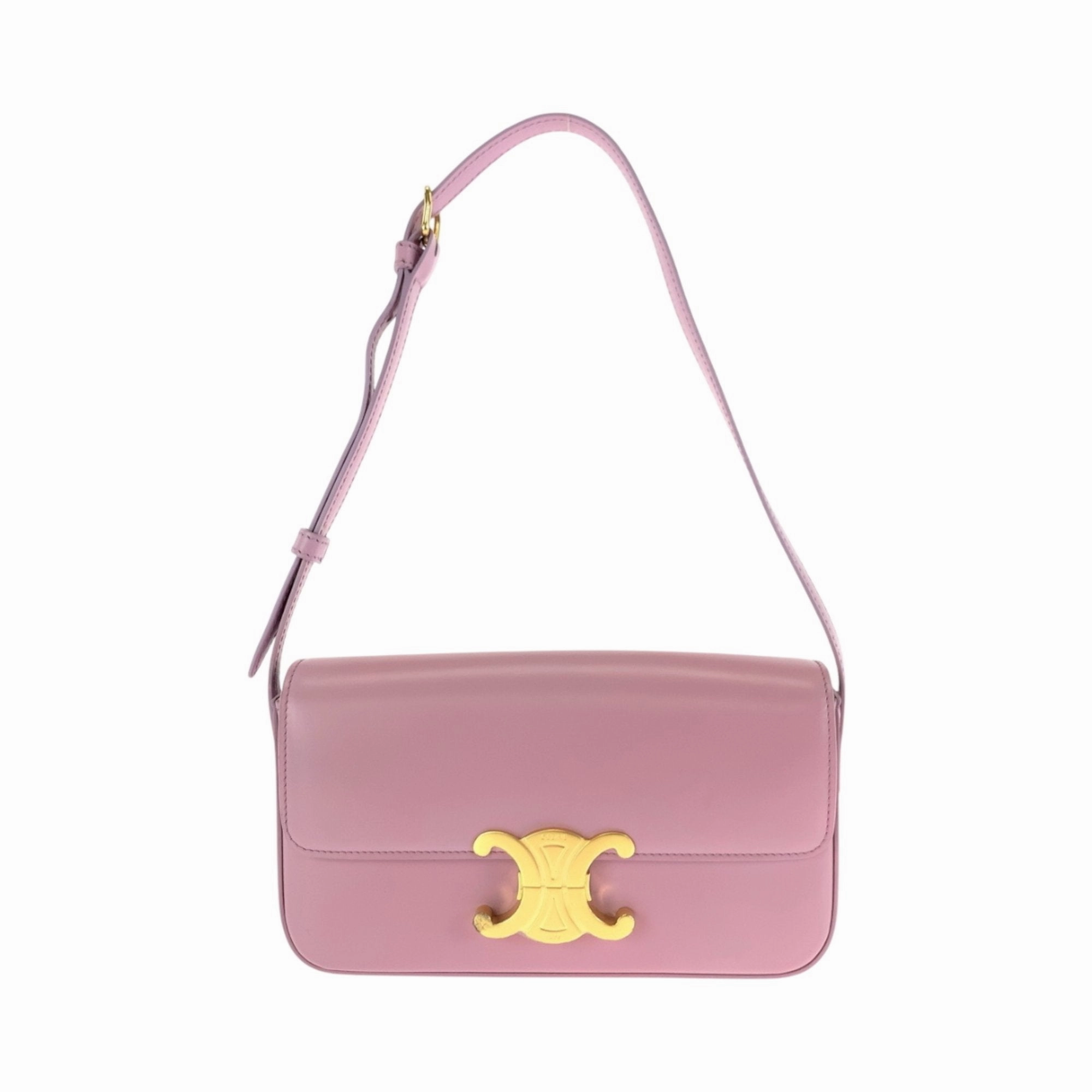 Celine Leather Shoulder Bag (Pre-Owned)