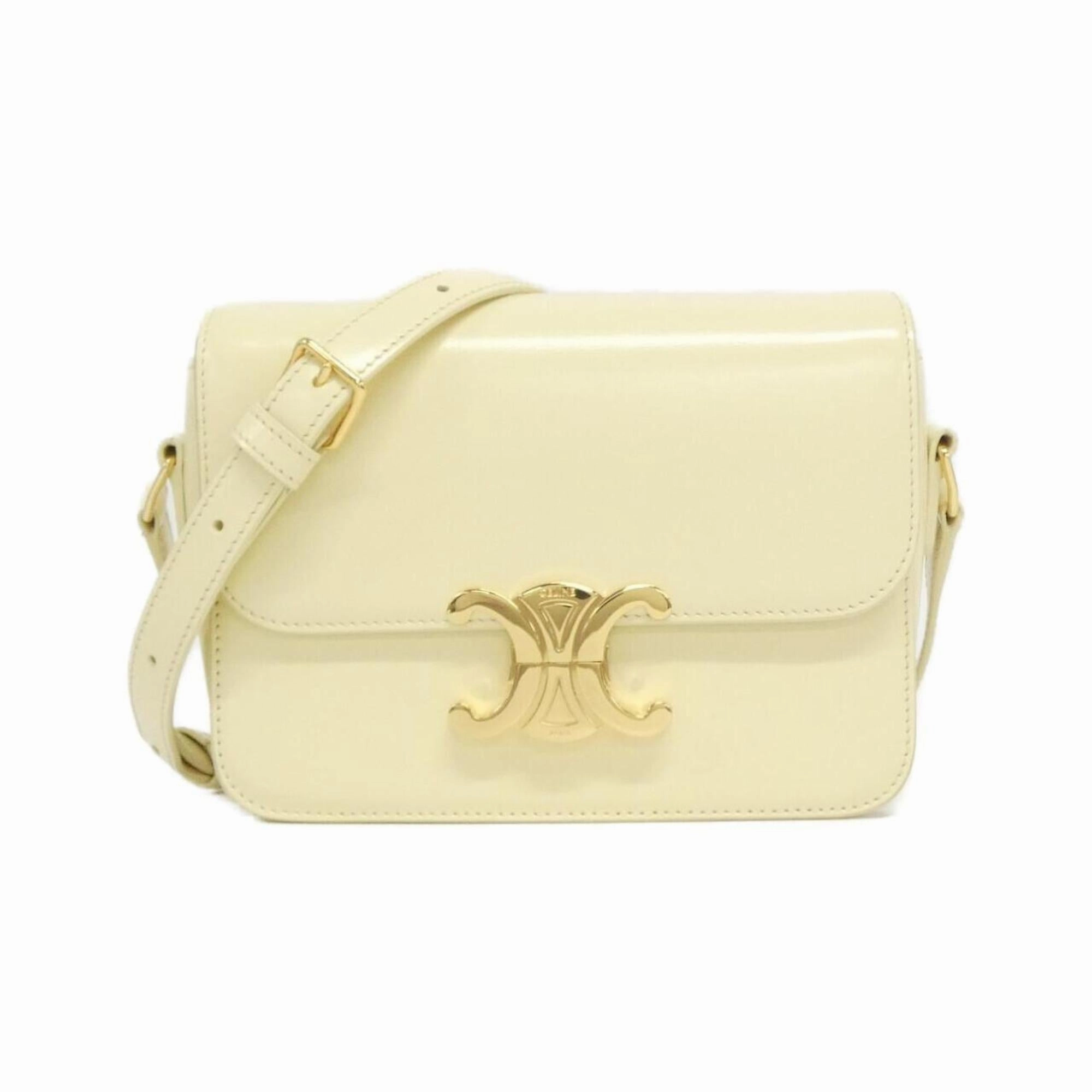 Celine Leather Shoulder Bag (Pre-Owned)