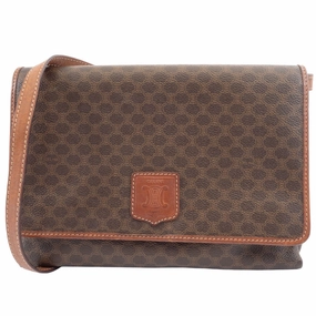 Celine Macadam Pvc Leather Shoulder Bag (Pre-Owned)