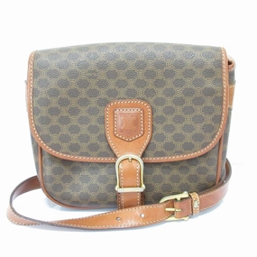 Celine Macadam Pvc Leather Shoulder Bag (Pre-Owned)