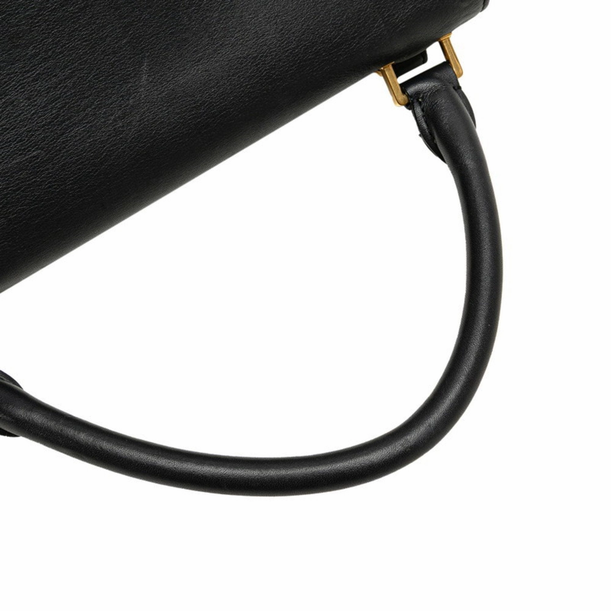 Celine  Suede Leather Handbag Shoulder Bag (Pre-Owned)