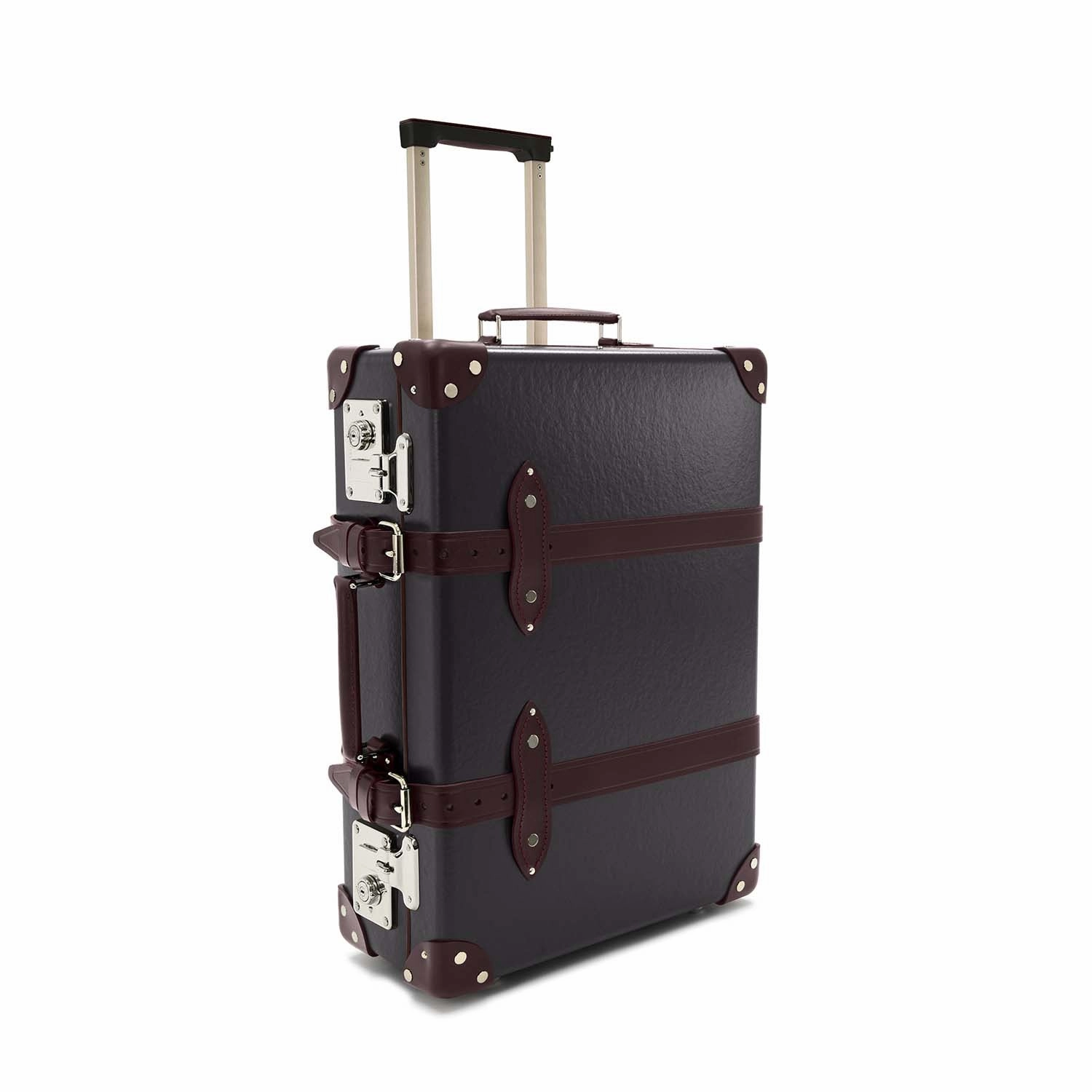 Centenary  Carry-On - 2 Wheels | Brown/Burgundy/Chrome