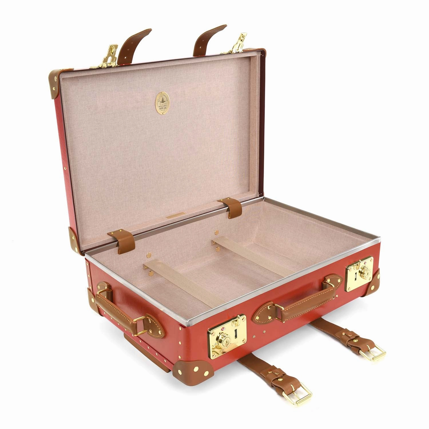 Centenary  Carry-On - 2 Wheels | Red/Caramel/Gold