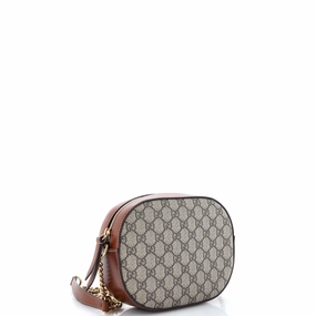 Chain Crossbody Bag GG Coated Canvas Mini