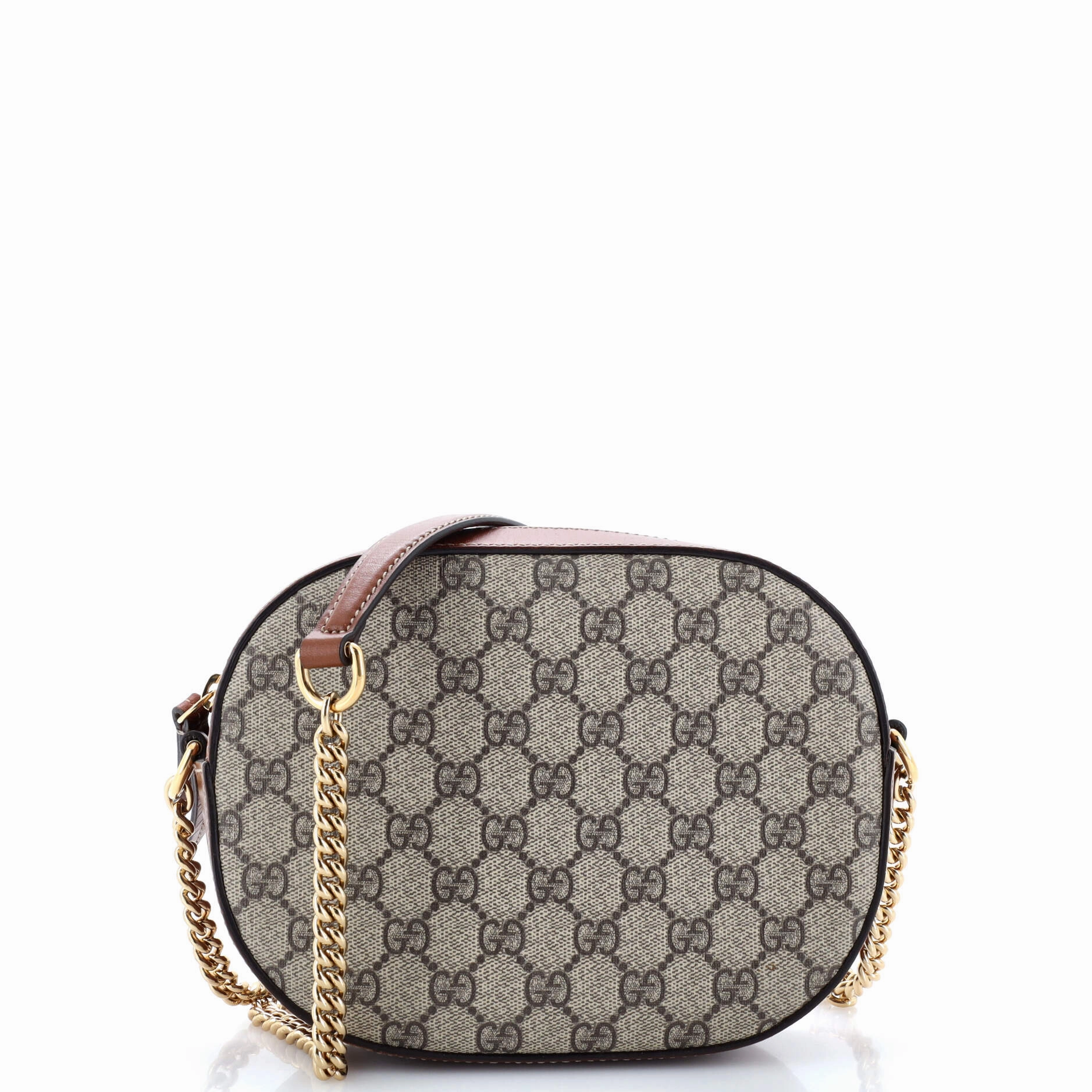 Chain Crossbody Bag GG Coated Canvas Mini
